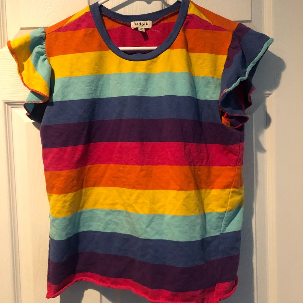 KidPik girls rainbow t-shirt